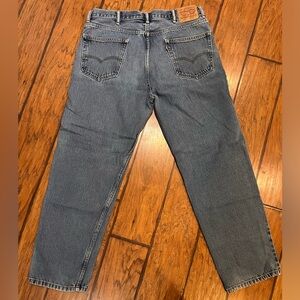Levi’s 550 Relaxed Fit mens jeans 38x30 (tag 40x32) cotton blue denim baggy